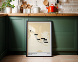 Golden Sail Cruise Map