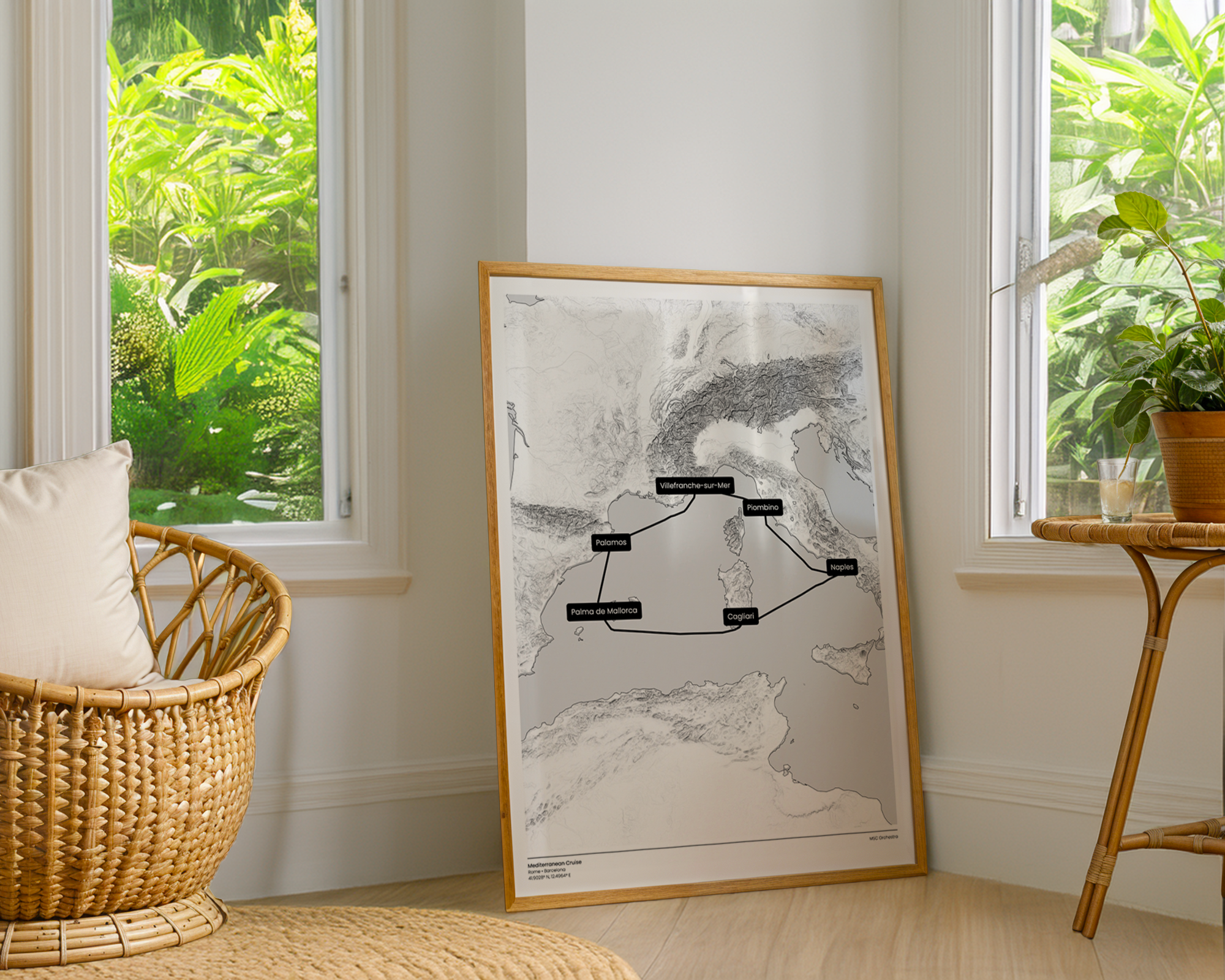 Ink & Ice Cruise Map