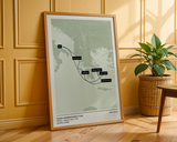 Sage Coastline Cruise Map