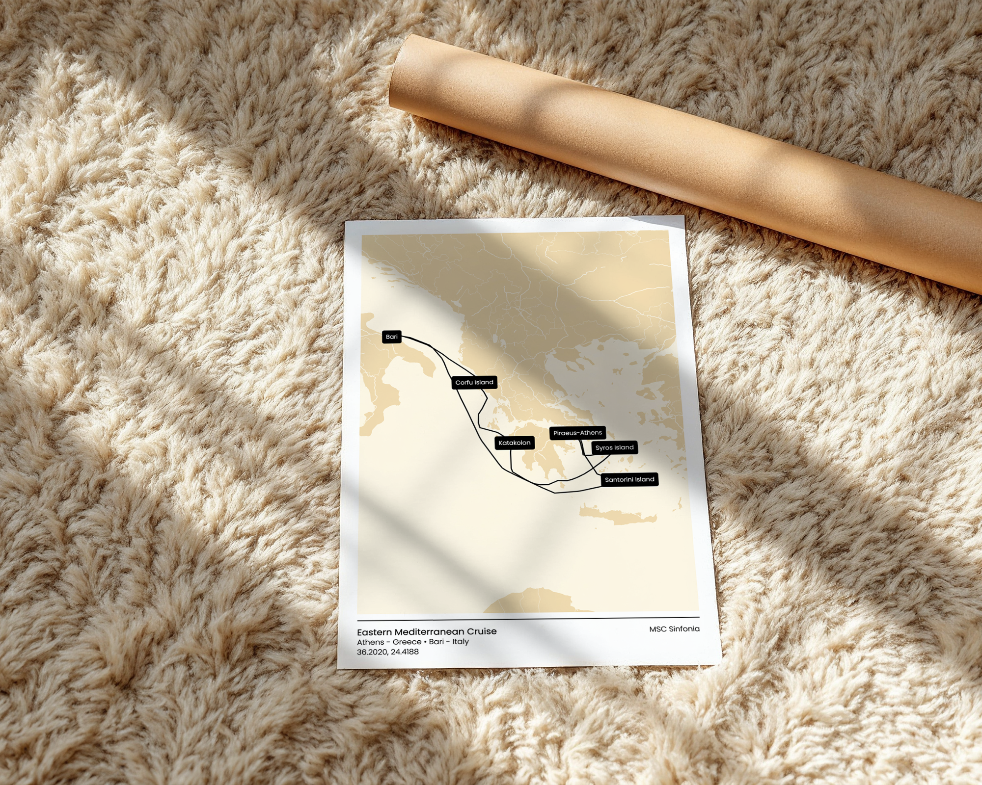 Digital Cruise Map