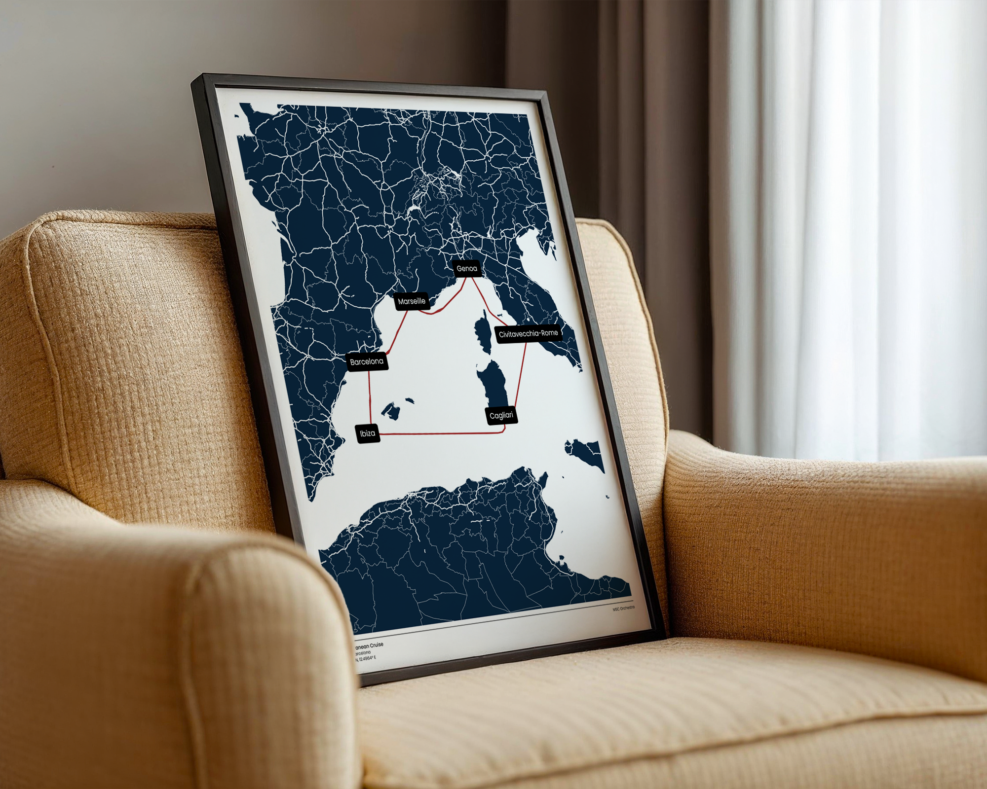 Seabreeze Cruise Map